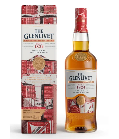 Fles The Glenlivet Groundbreaker Chapter 1, single malt whisky, op voorraad bij slijterij t Bockje in Bathmen