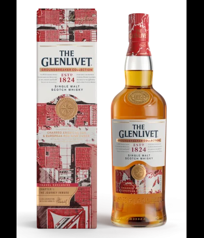 Fles The Glenlivet Groundbreaker Chapter 1, single malt whisky, op voorraad bij slijterij t Bockje in Bathmen