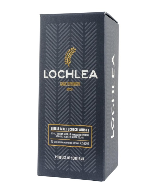 Lochlea Cask Strength Batch 1 bij t Bockje in Bathmen