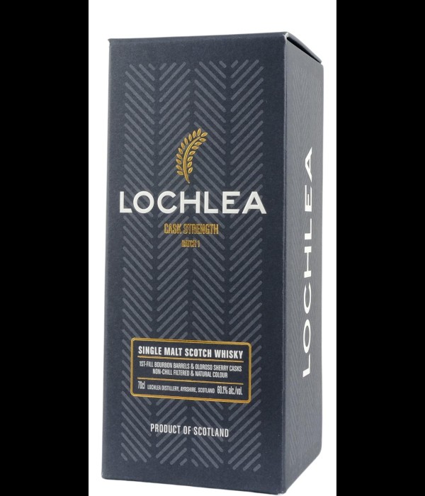 Lochlea Cask Strength Batch 1 bij t Bockje in Bathmen
