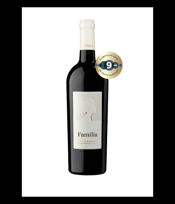 Familia Primitivo Di Manduria, wijn bij t Bockje in Bathmen