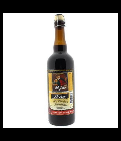 Fles STREECK Abrahambier, bier van STREECK, bij slijterij t Bockje in Bathmen