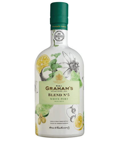Graham's Blend N° 5 White Port, op voorraad bij slijterij t Bockje in Bathmen
