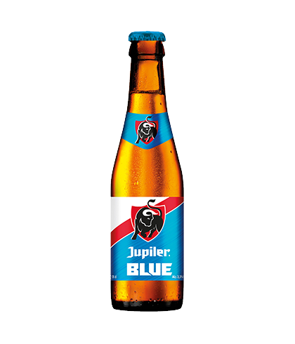 Jupiler Blue, bier op voorraad bij slijterij t Bockje in Bathmen