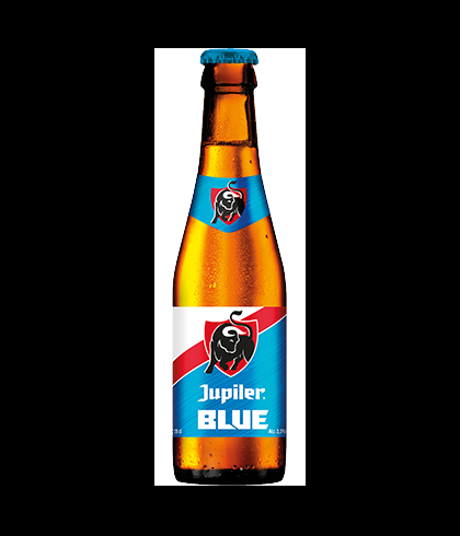 Jupiler Blue, bier op voorraad bij slijterij t Bockje in Bathmen