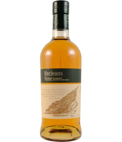 Fles Maclean’s Nose, single malt whisky, op voorraad bij slijterij t Bockje in Bathmen
