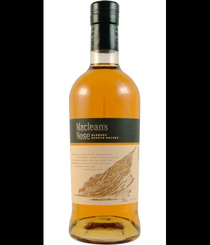 Fles Maclean&rsquo;s Nose, single malt whisky, op voorraad bij slijterij t Bockje in Bathmen