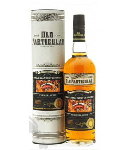 Fles Old Particular Craigellachie Intensity 14 Years Old, single malt whisky, op voorraad bij slijterij t Bockje in Bathmen