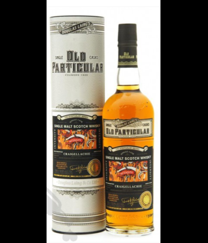 Fles Old Particular Craigellachie Intensity 14 Years Old, single malt whisky, op voorraad bij slijterij t Bockje in Bathmen