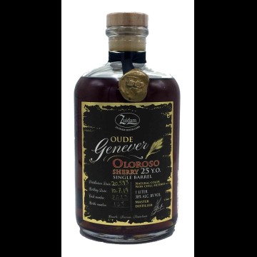 Zuidam Oude Genever Oloroso Sherry 25 Years Old Single Barrel