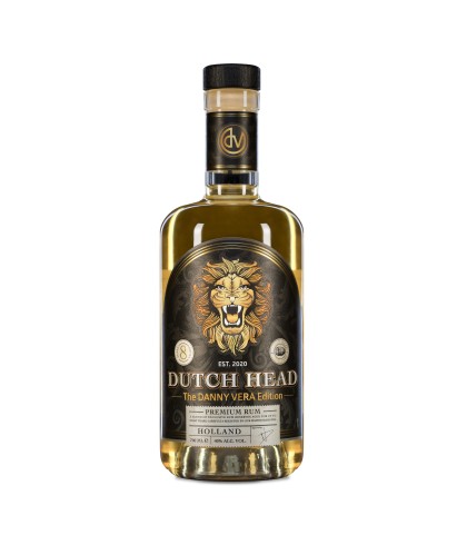 Fles Dutch Head Danny Vera Edition, rum, bij slijterij t Bockje in Bathmen