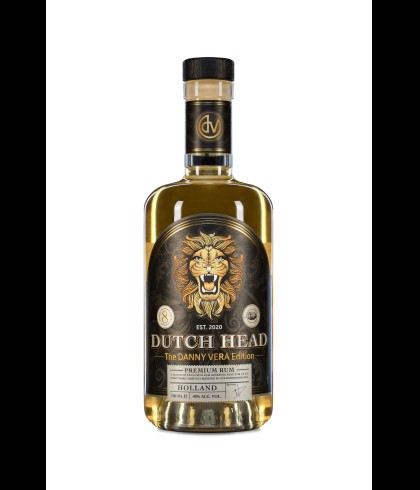 Fles Dutch Head Danny Vera Edition, rum, op voorraad bij slijterij t Bockje in Bathmen