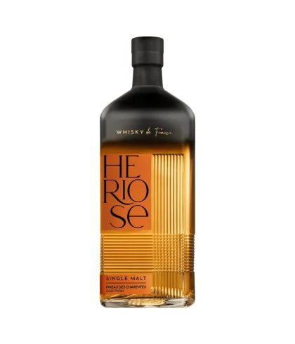 Fles Heriose Pineau des Charentes Cask Finish, whisky, op voorraad bij slijterij t Bockje in Bathmen