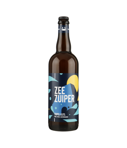 Fles Schelde Zeezuiper Tripel 75cl, bier, bij slijterij t Bockje in Bathmen