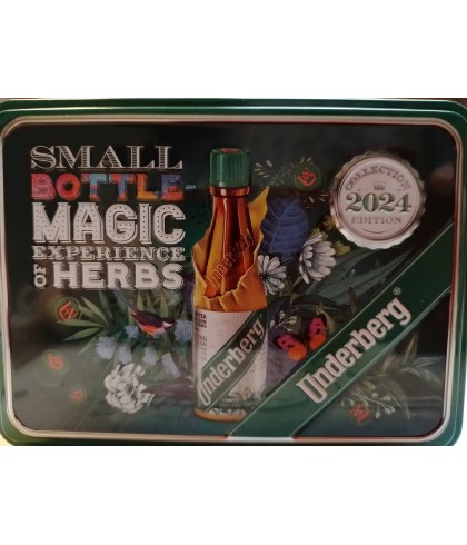 UNDERBERG Tin 12 Fles, op voorraad bij slijterij t Bockje in Bathmen