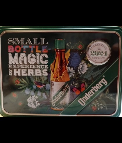 UNDERBERG Tin 12 Fles, op voorraad bij slijterij t Bockje in Bathmen