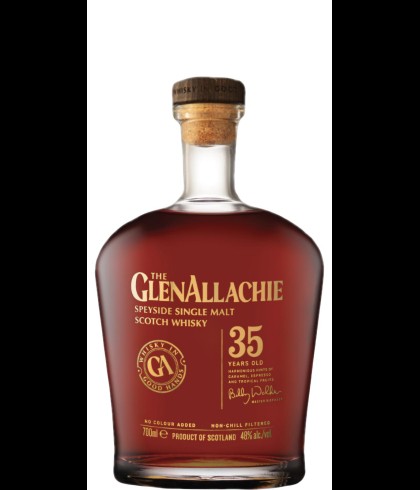 Fles The Glenallachie 35 Years Old, whisky, bij slijterij ’t Bockje in Bathmen