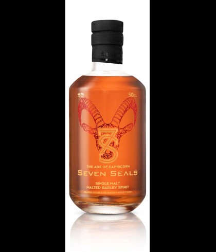 Fles Seven Seals The Age of Capricorn, Zwitserse whisky, op voorraad bij slijterij t Bockje in Bathmen