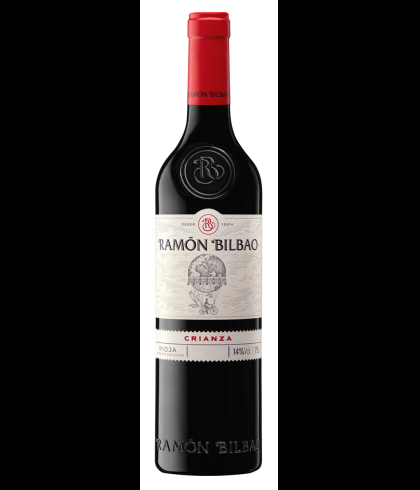 Fles Ramón Bilbao Rioja Crianza, wijn op voorraad bij slijterij t Bockje in Bathmen