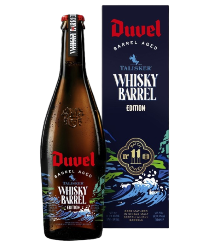 Bottle of Duvel Barrel Aged Batch 11 Talisker Whisky Barrel Edition, bier van Duvel