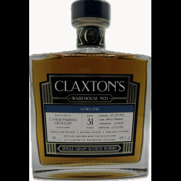 Claxton's Warehouse No.1 Cameronbridge 1992 31 Years Old