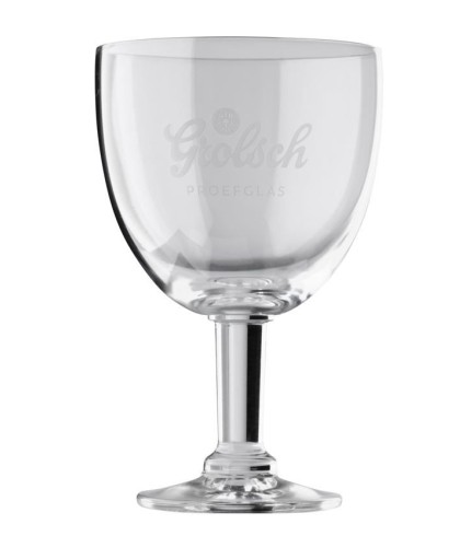 Grolsch Proefglas Klein, glas bij t Bockje in Bathmen