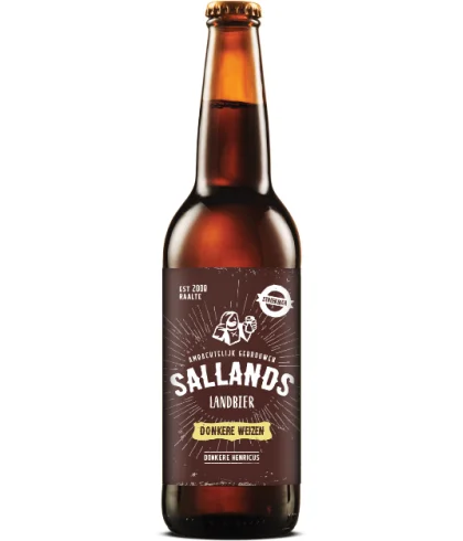 Sallands Landbier Donkere Henricus, bier op voorraad bij slijterij t Bockje in Bathmen