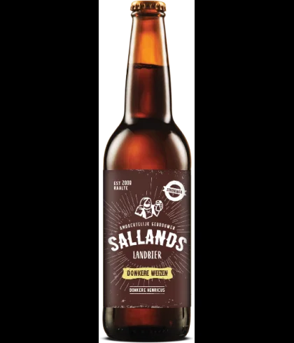 Sallands Landbier Donkere Henricus, bier op voorraad bij slijterij t Bockje in Bathmen