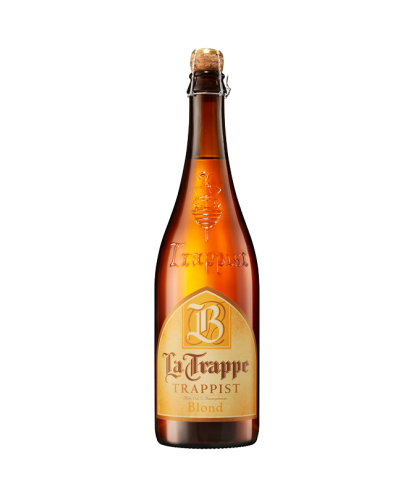 La Trappe Trappist Blond, bier op voorraad bij slijterij t Bockje in Bathmen