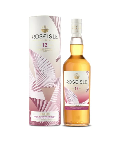 Fles Roseisle 12 Years Old Origami Kite II Special Release 2024, whisky, op voorraad bij slijterij ’t Bockje in Bathmen