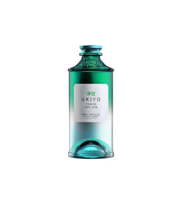 Ukiyo Japanese Tokyo Dry Gin bij t Bockje in Bathmen