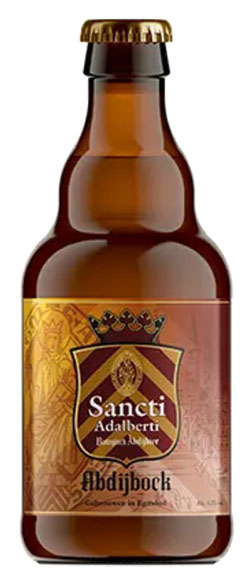 Fles Sancti Adalberti Abdijbock, bier van Sancti Adalberti, op voorraad bij slijterij t Bockje in Bathmen