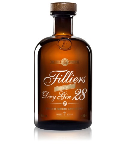 Filliers Dry Gin 28, gin bij t Bockje in Bathmen