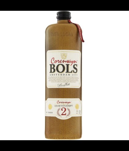 Bols Corenwijn 2 jaar Vatgerijpt, jenever bij slijterij t Bockje in Bathmen