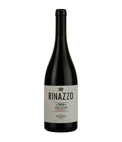 Fles Pellegrino Rinazzo Syrah - Sicilië, Italië, wijn op voorraad bij slijterij t Bockje in Bathmen