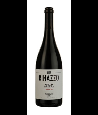 Fles Pellegrino Rinazzo Syrah - Sicilië, Italië, wijn op voorraad bij slijterij t Bockje in Bathmen