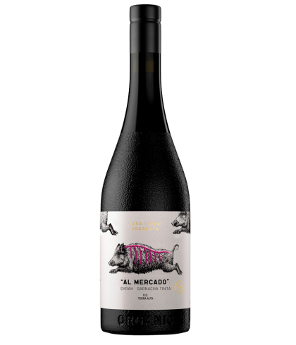 Fles Al Mercado Syrah - Garnacha Tinta, wijn op voorraad bij slijterij t Bockje in Bathmen