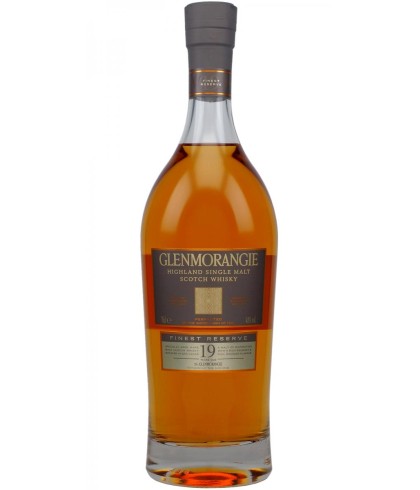 Fles Glenmorangie 19 Years Old, single malt whisky, op voorraad bij slijterij t Bockje in Bathmen