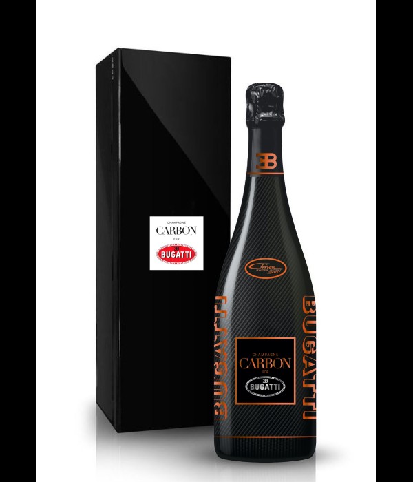 Champagne Carbon EB.02 for Bugatti + Luxe Box, wijn bij t Bockje in Bathmen