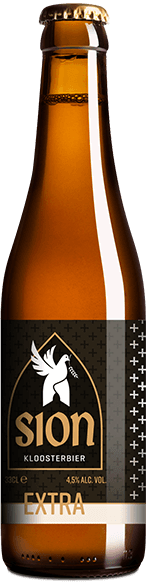 Fles Sion kloosterbier Extra, bier van Sion, op voorraad bij slijterij t Bockje in Bathmen