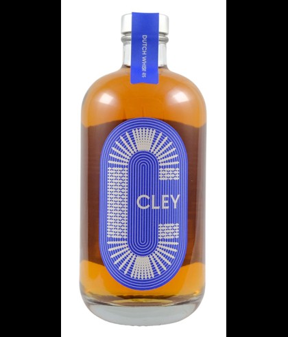 Fles Cley Dutch Single Malt Whisky, whisky, op voorraad bij slijterij t Bockje in Bathmen