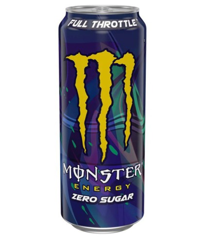 Fles Monster Energy Full Throttle Zero Sugar van Monster Energy, bij slijterij ’t Bockje in Bathmen