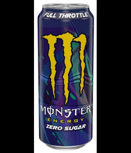 Fles Monster Energy Full Throttle Zero Sugar van Monster Energy, bij slijterij ’t Bockje in Bathmen