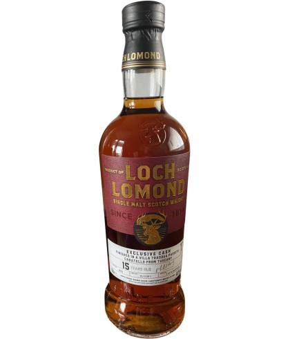Fles single malt van Loch Lomond, op voorraad bij slijterij t Bockje in Bathmen