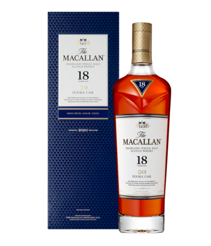 Fles Schotse Speyside single malt van The Macallan, op voorraad bij slijterij t Bockje in Bathmen
