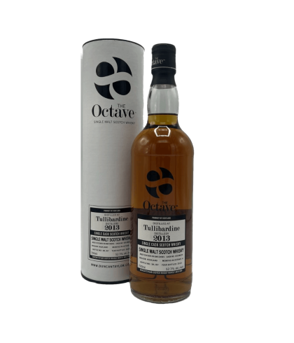 Fles The Octave Tullibardine 2013 10 Years Old, Schotse single malt whisky uit Blackford, bij slijterij ’t Bockje in Bathmen