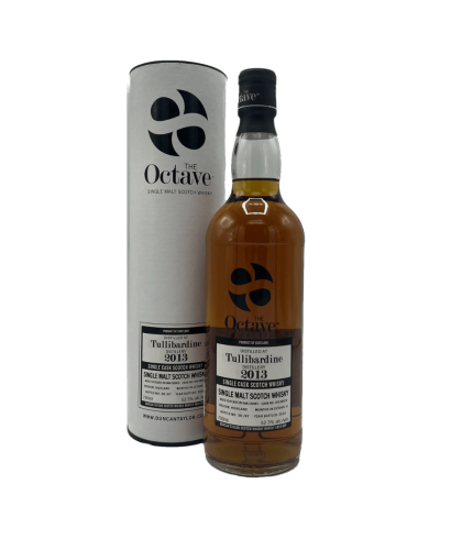 Fles The Octave Tullibardine 2013 10 Years Old, Schotse single malt whisky uit Blackford, op voorraad bij slijterij t Bockje in Bathmen
