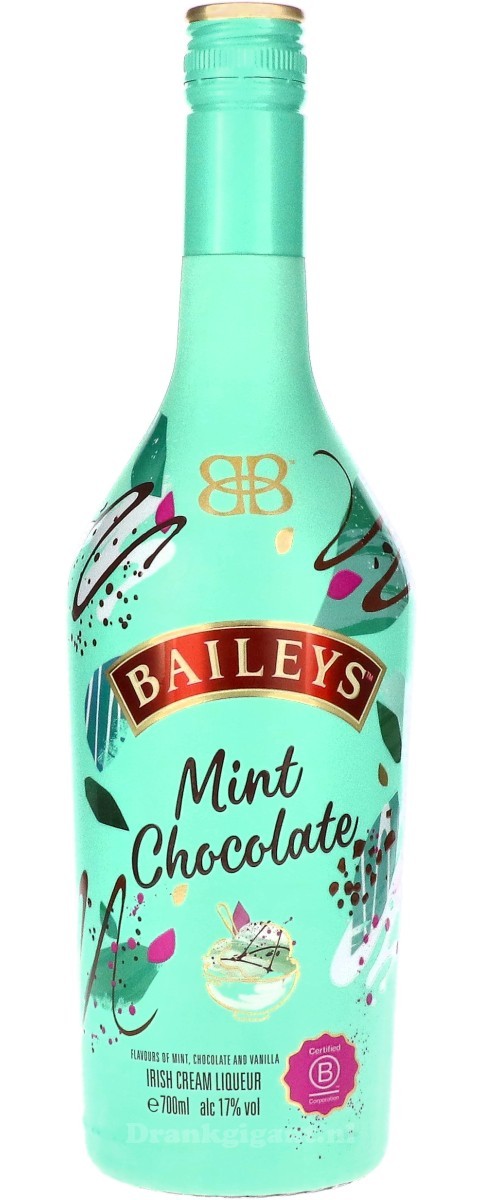 Likeur Baileys Mint Chocolate van Baileys, op voorraad bij slijterij ’t Bockje in Bathmen