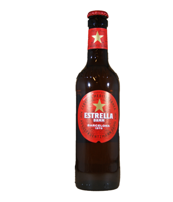 Estrella Damm Pilsner Barcelona bij t Bockje in Bathmen