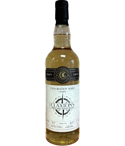 Fles Claxton’s Trails End 6 Years Old, single malt whisky, op voorraad bij slijterij t Bockje in Bathmen